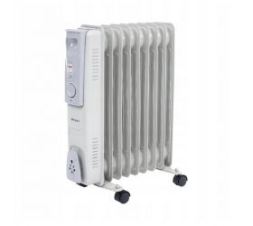 Radiátor elektrický olejový 2000W HH-1011, 9-rebrový