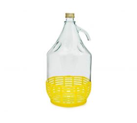 Demižón STELLA 5 l s uzáverom na závit