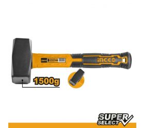 Pucka / kamenárske kladivo 1500g INGCO sklolaminát