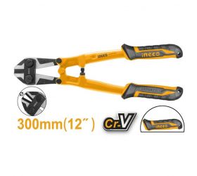 Pákové kliešte 12" (300 mm), CrV, kalené čeľuste, ergonomická TPR rukoväť, INGCO