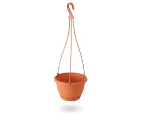 Kvetináč závesný plastový o180 mm AGRO terakota výška 115 mm