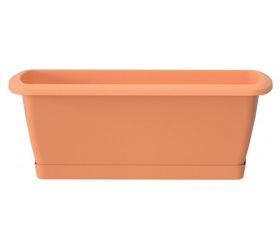 Truhlík s miskou plastový 590x184x150 mm RESPANA SET terrakota