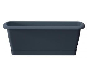 Truhlík s miskou plastový 590x184x150 mm RESPANA SET antracit