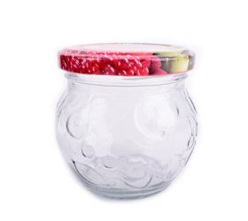 Pohár zavárací TO 66 200 ml s viečkom amfora balenie 8ks ovocie
