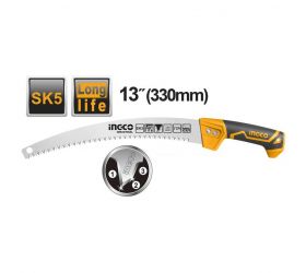 Pílka na drevo prerezávacia zahnutá 330mm INGCO