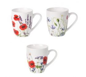 Hrnček porcelánový MAKY 360ml mix dizajnov Mak