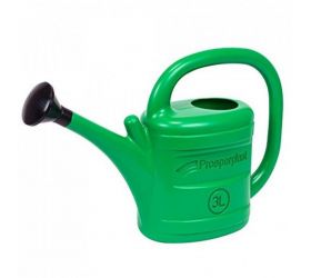 Plastová krhla 3l s ružicou zelená 