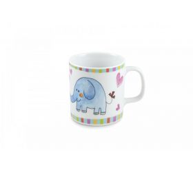 Hrnček detský, porcelánový, 225ml, SLON