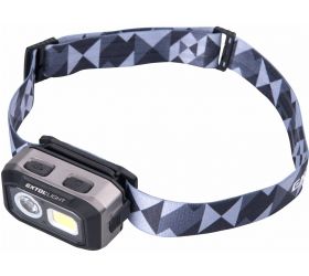 Čelovka 500lm, Osram + COB, nabíjateľná, 3,7V/1Ah, Lion, 3xAAA, USB, pohybový senzor