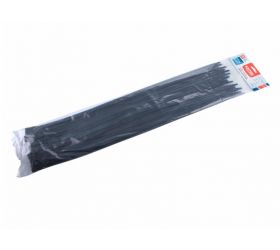 Pásky sťahovacie čierne, 8,8x600mm, 50ks, 80kg