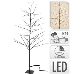 Svetlo vianočné STROM 360LED, 150 cm, s časovačom, hnedý