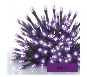 Reťaz connect 100 LED 10m IP44 fialová