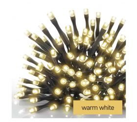 Vianočné osvetlenie, záclona connect, cencúle, 100LED 1x2m IP44, teplá biela