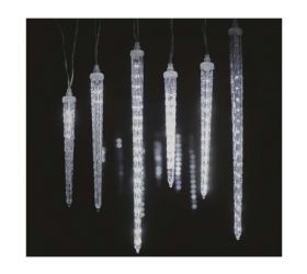 Girlanda vianočná padajúce cencúle 6ks, 2m, 160LED, IP44