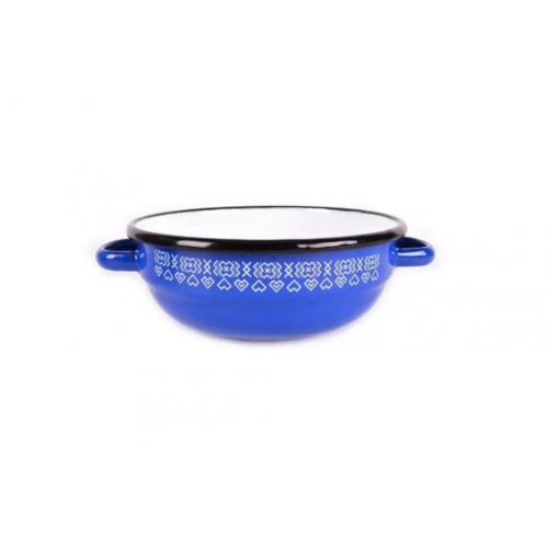 Misa sedliacka smaltovaná 24cm, dekor Čičmany