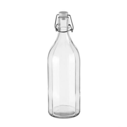 Fľaša s klipsou hranatá DELLA CASA 1000ml