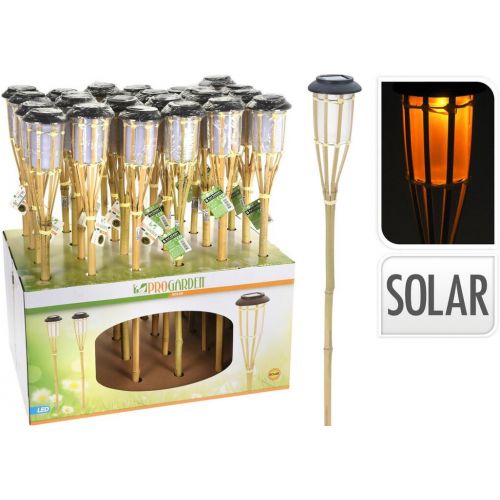 Lampa solárna fakľa 65 cm