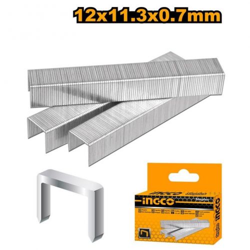 Sponky do zošívačky 11,3 x 0,7 x 12mm 1000ks INGCO
