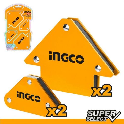 Magnet uhlový sada 4ks INGCO KLC