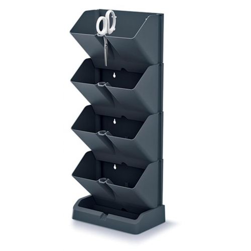 Kvetináč MINI CASCADE 195x114x475 mm s nožnicami na bylinky