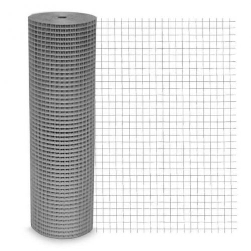 Pletivo štvorhranné pozinkované 0,5x5m zvárané, chovateľské, oko 19x19mm