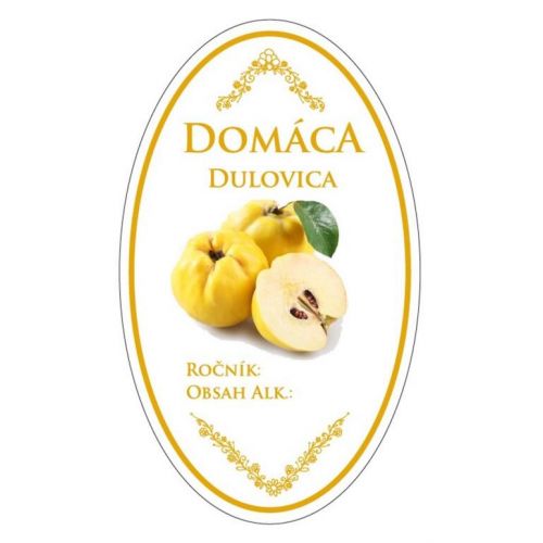 Samolepka domáca DULOVICA 16ks etikiet