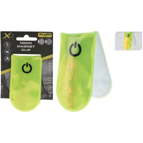 Klip reflexný magnetický 4 LED