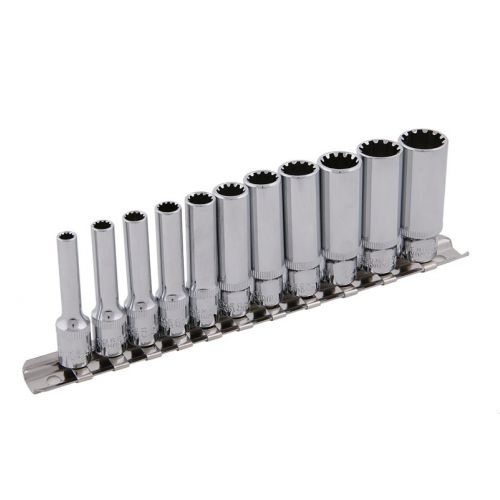 Sada hlavíc - orech DRIVELOCK CrV, 1/4“, 12-dielna