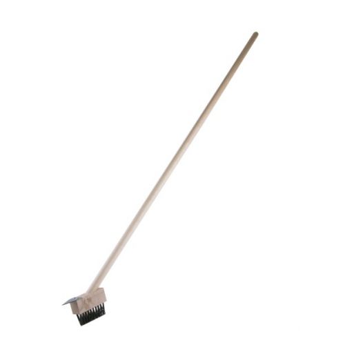 Kartáč oceľový na čistenie špár s násadou 140cm