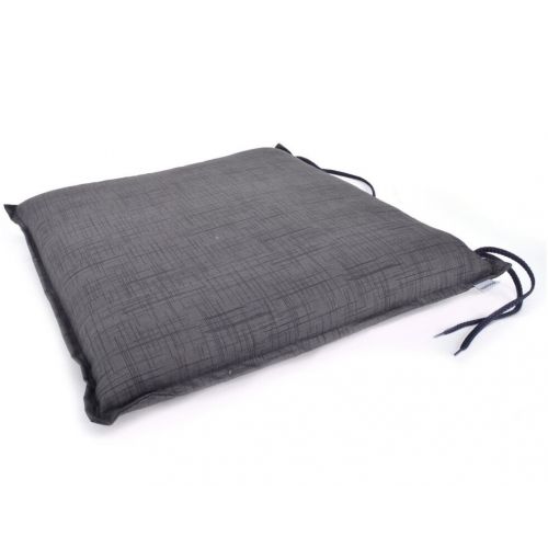 Poduška sedák 47x47x9cm sivá bavlna DOPPLER