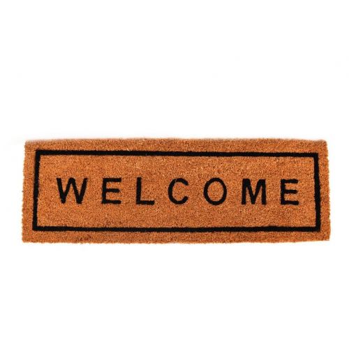 Rohož 25x75 cm na schody PVC+kokos WELCOME