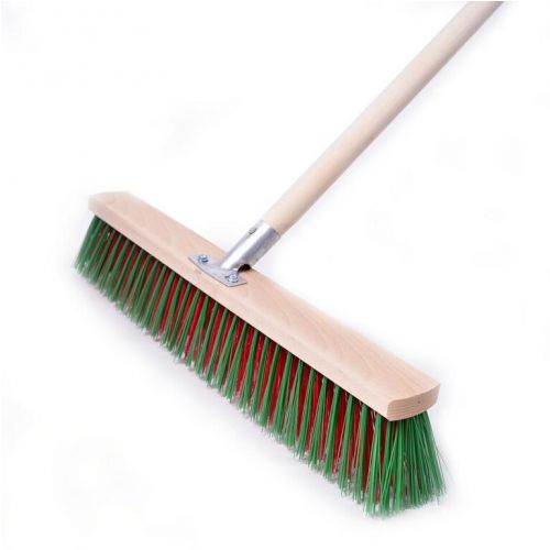 Metla cestárska, 50cm, drevená, kovový úchyt s násadou