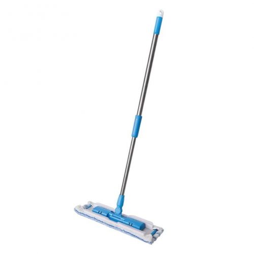 Mop plochý mikrovlákno KLIP s teleskopickou násadou Skveler