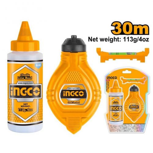 Šnúra murárska 30 m v púzdre s navijačom 113 g INGCO KLC