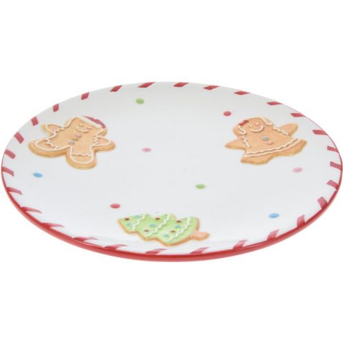 Tanier plytký vianočný 24 cm dolomit