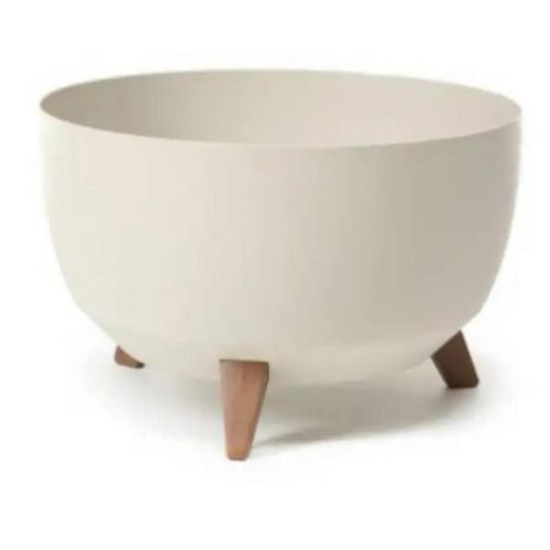 Kvetináč plastový, priemer 470mm ROMA, prírodná