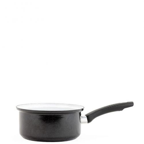 Kastról/ rajnica smalt, 14cm/ 0,8L, čierny STANDARD 