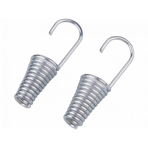 Hák na elastický popruh, 2ks pr. 4mm, pozinkovaný