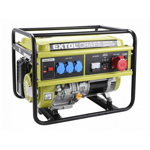 Elektrocentrála rámová benzínová 3F, 5,5kW/3x1,8kW, 13HP