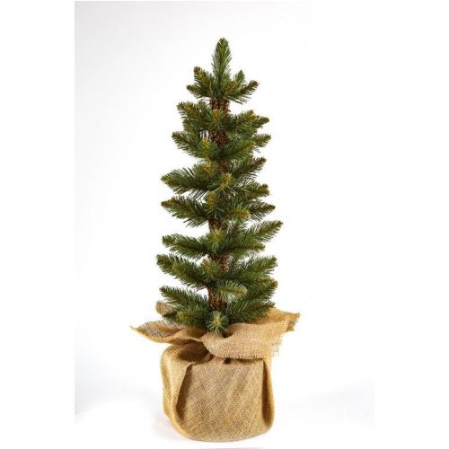 Stromček vianočný smrek 65 cm v jute