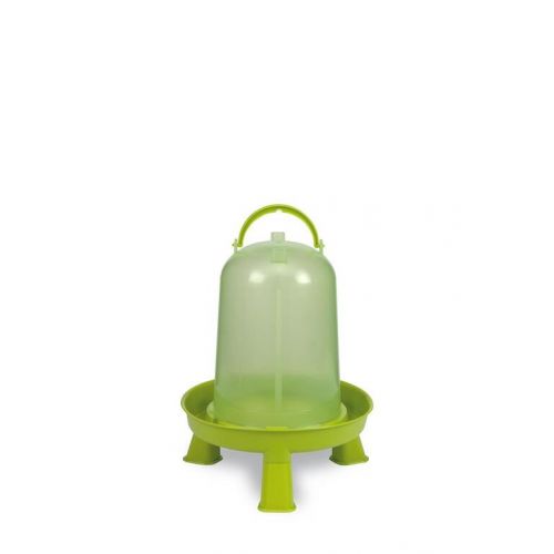 Napájačka pre hydinu plastová, 5L, na nožičkách, ECO, zelená, GAUN