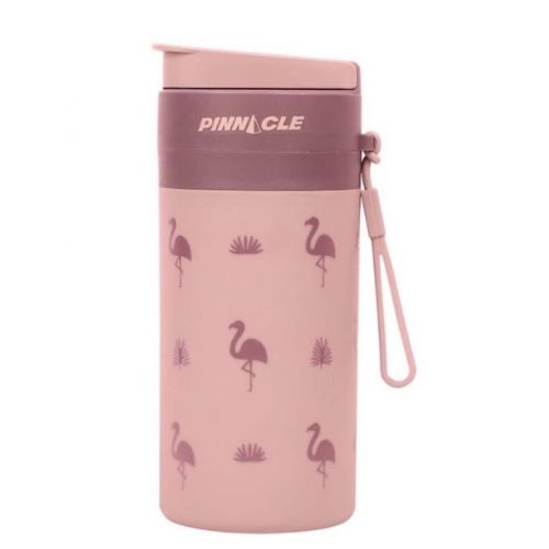 Termoflaša plastová + nerezová vložka, 0,4L, PIXEL KIDS