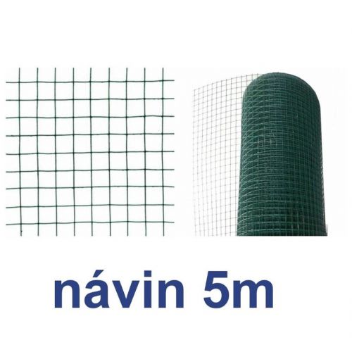 Pletivo štvorhranné PVC 13x13/1.2x500x5m zvárané GARDENKUS