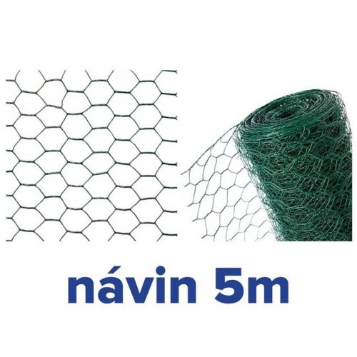 Pletivo chovateľské šesťhranné HEX 25/1x1000 mm 5 m PVC GARDENKUS zajačie