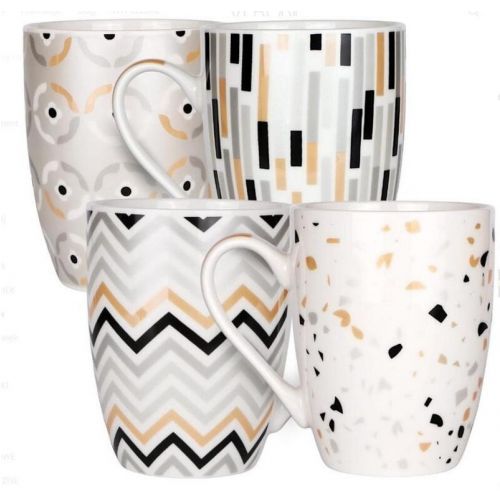 Hrnček porcelánový 340ml MATEO mix dekorov