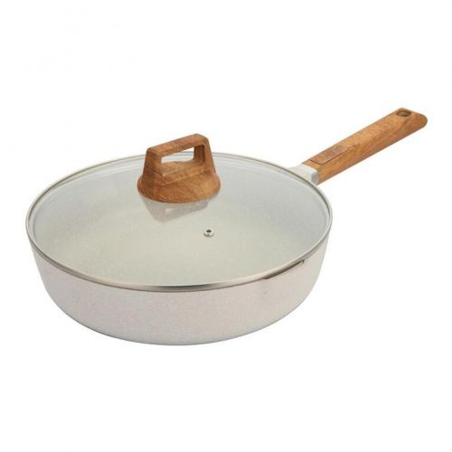 Panvica hlboká s pokrievkou, 28cm, hliníková NATURALLY 
