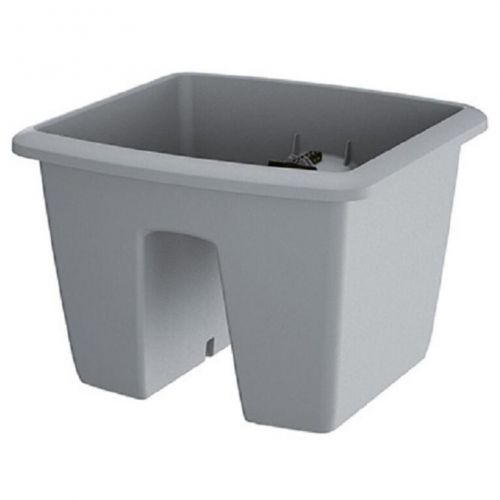 Truhlík na zábradlie plastový 288x298x209 mm RESPANA RAILING sivý