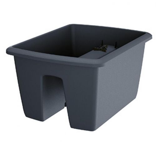 Truhlík na zábradlie plastový 398x298x209 mm RESPANA RAILING antracit
