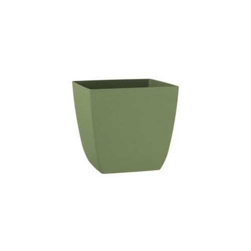 Kvetináč plastový priemer 150x150 mm SANTIAGO zelený výška 145 mm