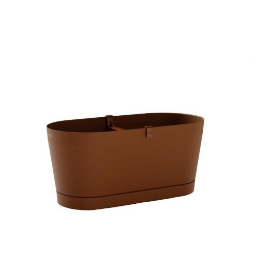 Truhlík s miskou plastový 400x190x180 mm VEGA karamel